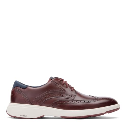 Rockport روكبورت للرجال نوح وينغتيب، بورغندي، 9.5 م - Image 3