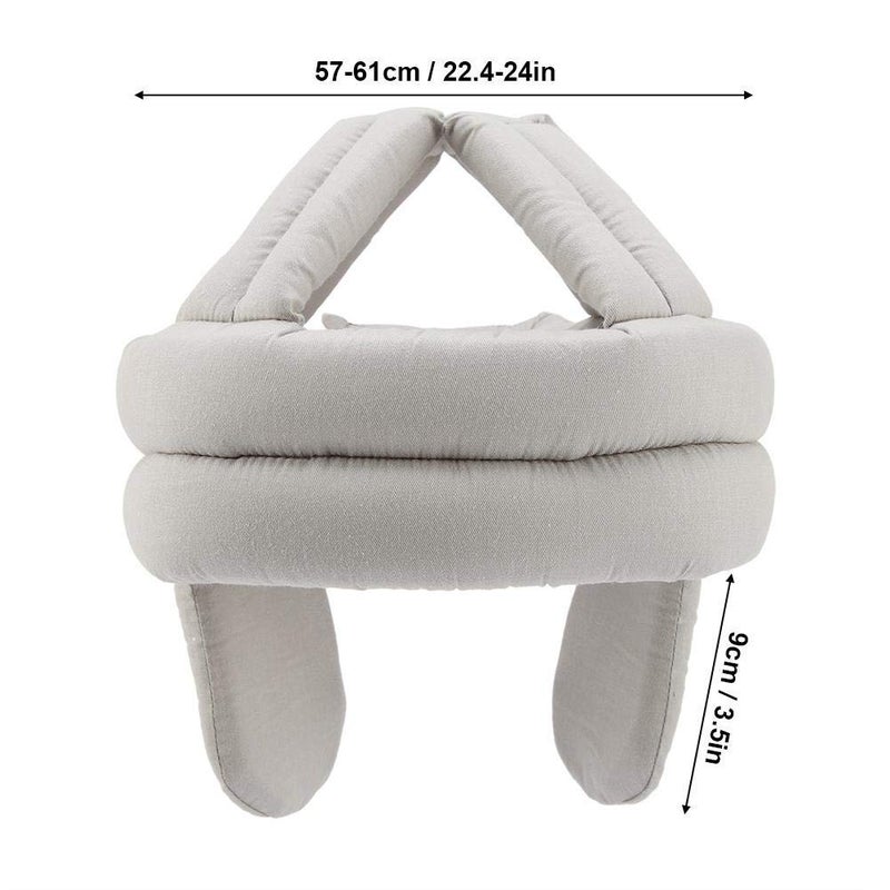 Fdit Elderly Protective Hat Safety Helmet Old Man Fall Prevention with Ear (1#) - Image 4