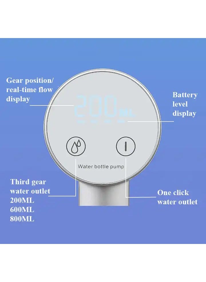 Konquer TimeS Konquer TimeS Automatic Wireless Water Can Dispenser Pumpwith Free Switch Pumping Or 600Ml Quantitative Pumping Water TechnologyMultiColoured  - Image 2