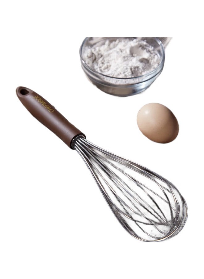 Learn To Cook Chuchu Stainless Steel Manual Egg Beater, Baking Tool, Mixer, Whisk, Dough Kneader, Cream And Egg White Whipper - Image 3