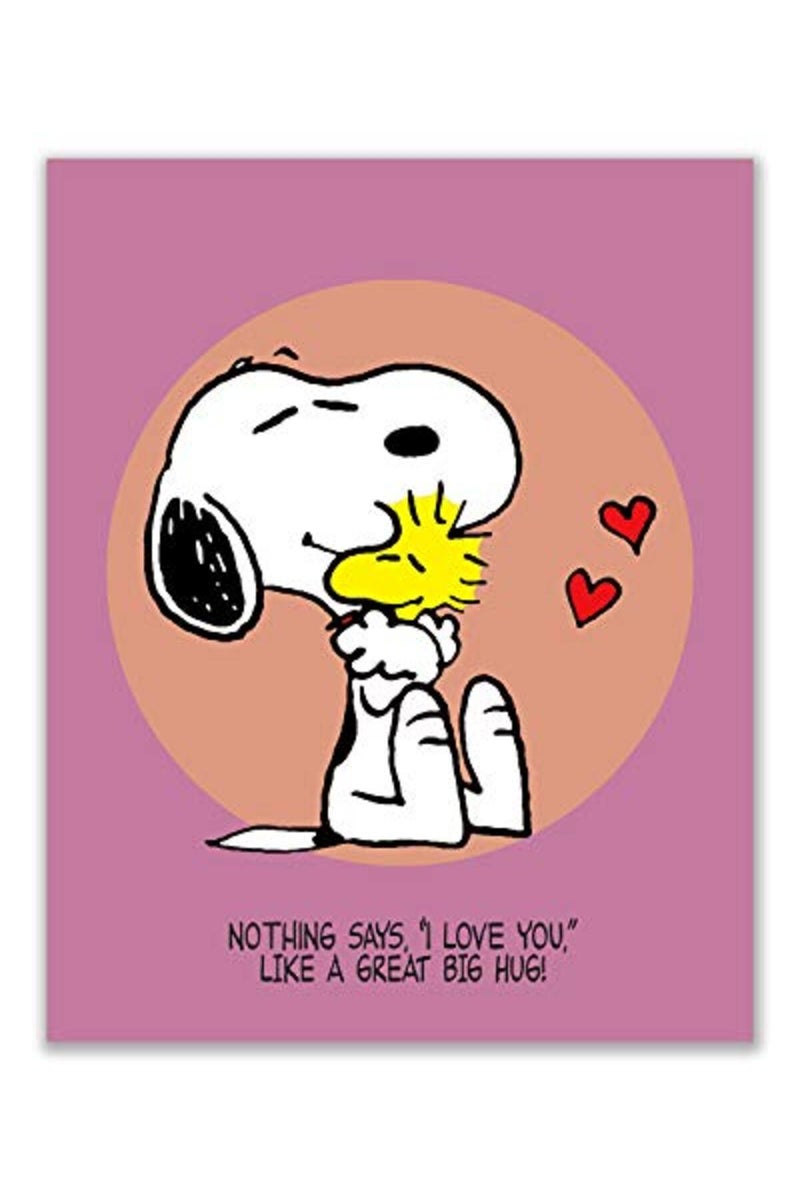 BigWig Prints Snoopy Poster - Set of 4 (8 inches x 10 inches) Charlie Brown Peanuts Wall Art Decor Woodstock Lucy Sally Linus - Image 5