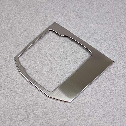 Beautost Fit for Mazda 2017 2018 2019 2020 2021 2022 2023 2024 2025 CX-5 CX5 Interior Gear Shift Knob Console Media Panel Cover Trim Stainless Steel (Silver Gear Panel) - Image 4