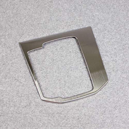Beautost Fit for Mazda 2017 2018 2019 2020 2021 2022 2023 2024 2025 CX-5 CX5 Interior Gear Shift Knob Console Media Panel Cover Trim Stainless Steel (Silver Gear Panel) - Image 3