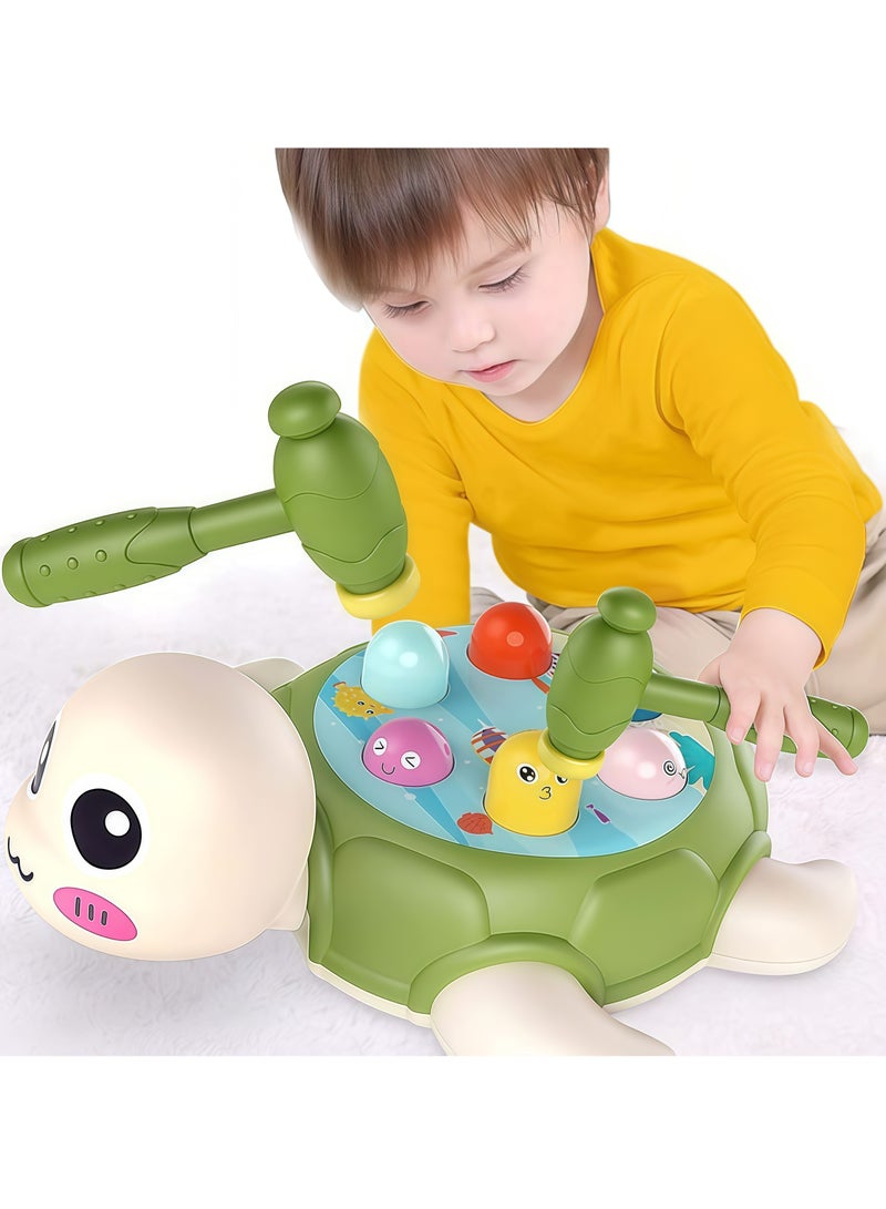 Whack A Mole Game Baby Interactive Hammer Toys, Pounding Toy for Hand-eye Coordination Cultivation Concentration Toddler Sensory Toys for Age 1 to 3 Years Old Boy and Girl Toddler Toys Gift - Image 2