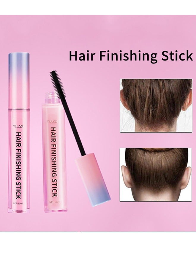 ميلاو عصا إنهاء الشعر ، عصا الشعر المتطايرة مرطبة ولامعة غير دهنية كريم إنهاء الشعر الصغير المكسور ، جل الشعر بعصا الشمع للشعر ، كريم تحديد الصور النمطية للانفجارات 15 مل - Image 4