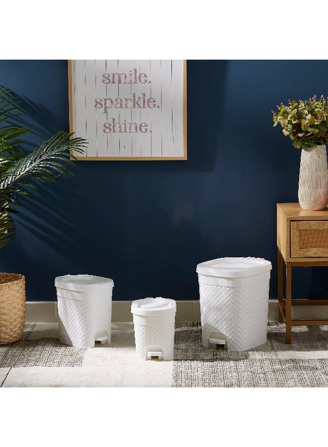 Home Box High Quality Sturdy And Durable Environmentally Friendly Long Lasting Tidy Pedal Dustbin With Lid - Image 5