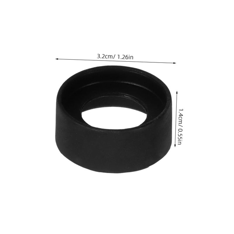 قطعتان من أغطية المطاط للعين (Eye Shields) - إكسسوارات المجهر وواقيات العدسات. - Image 3