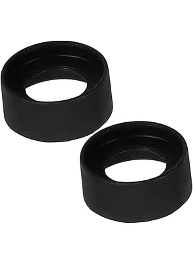 قطعتان من أغطية المطاط للعين (Eye Shields) - إكسسوارات المجهر وواقيات العدسات. - Image 1