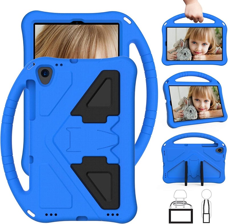 SYOSI Kids Tablet Case For Lenovo Tab M10 Hd 2Nd Gen/Smart Tab M10 Hd 2Nd Gen Tb-X306F Tb-X306X , Lightweight Kids Friendly Shockproof Handle Stand Cover Case For Lenovo M10 Hd 2Nd Gen 10.1" 2020, Blue - Image 5