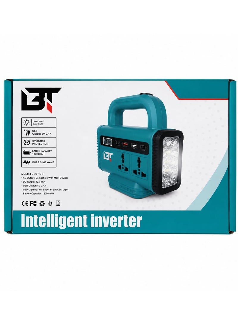 BT Multi-Function Intelligent Inverter with LED Light - Image 2