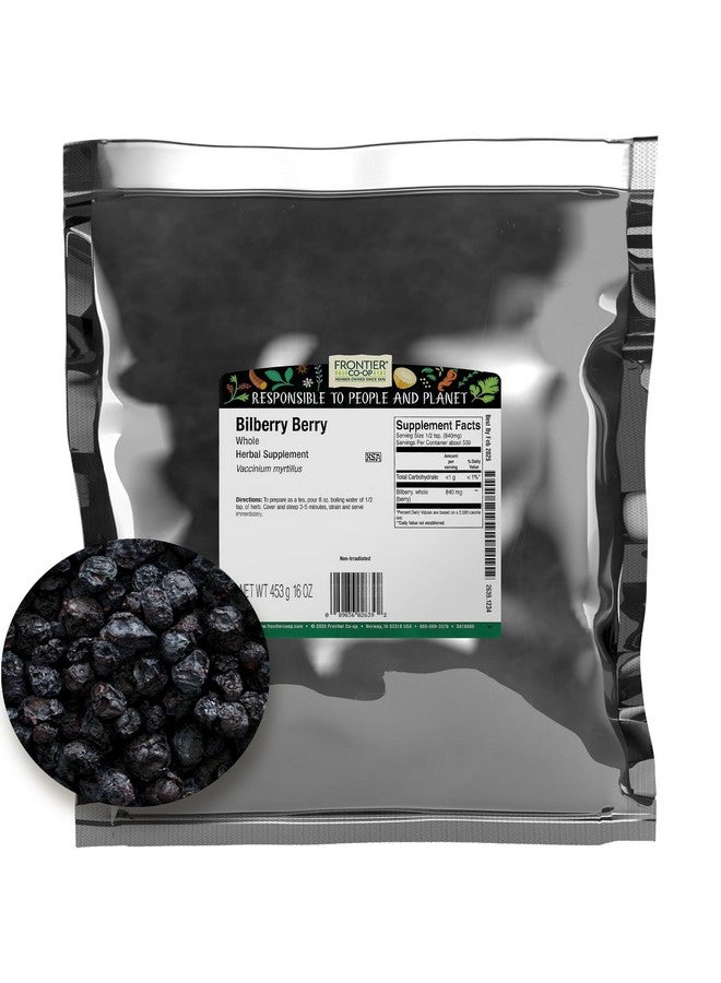Frontier Co-op Frontier Bulk Bilberry Berry Whole, 16 Ounce - Image 1