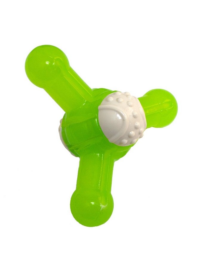 Hyper Pet Hyper Pet Hyper Squawkers Dog Jack Durable Dog Toy Designed from TPR and Nylon with an Enticing Giggle Noise Medium  - Image 3