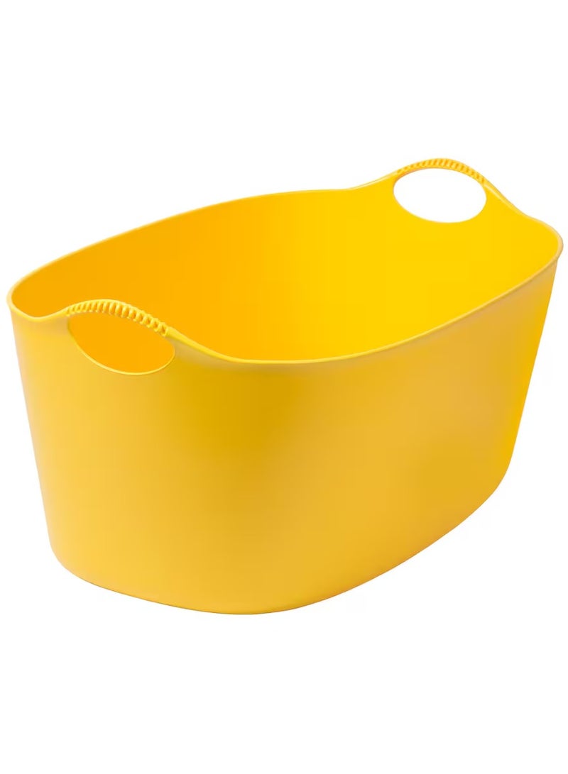 Flexi Laundry Basket, In-/outdoor, Yellow, 35 L  - Image 1
