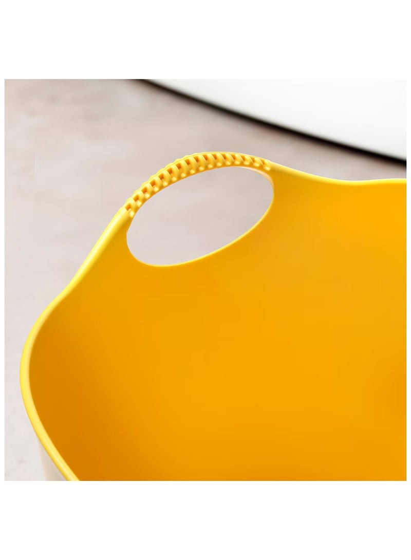 Flexi Laundry Basket, In-/outdoor, Yellow, 35 L  - Image 5