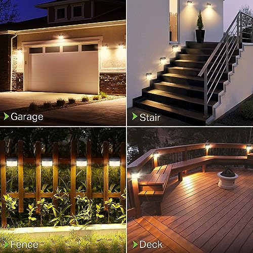 CLAONER Solar Lights Outdoor 126 LED Wireless Motion Sensor Lights IP65 Waterproof Security Lights 3 Modes 270 Lighting Angle UltraBright Wall Lights for Deck Patio Fence Garage - Image 3