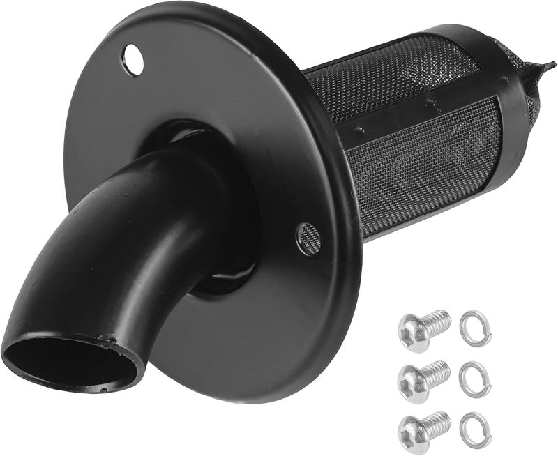 Caltric Pipe Outlet Spark Arrester Compatible with Yamaha Rhino 660 Yxr660F 4Wd 2004-2007 - Image 1