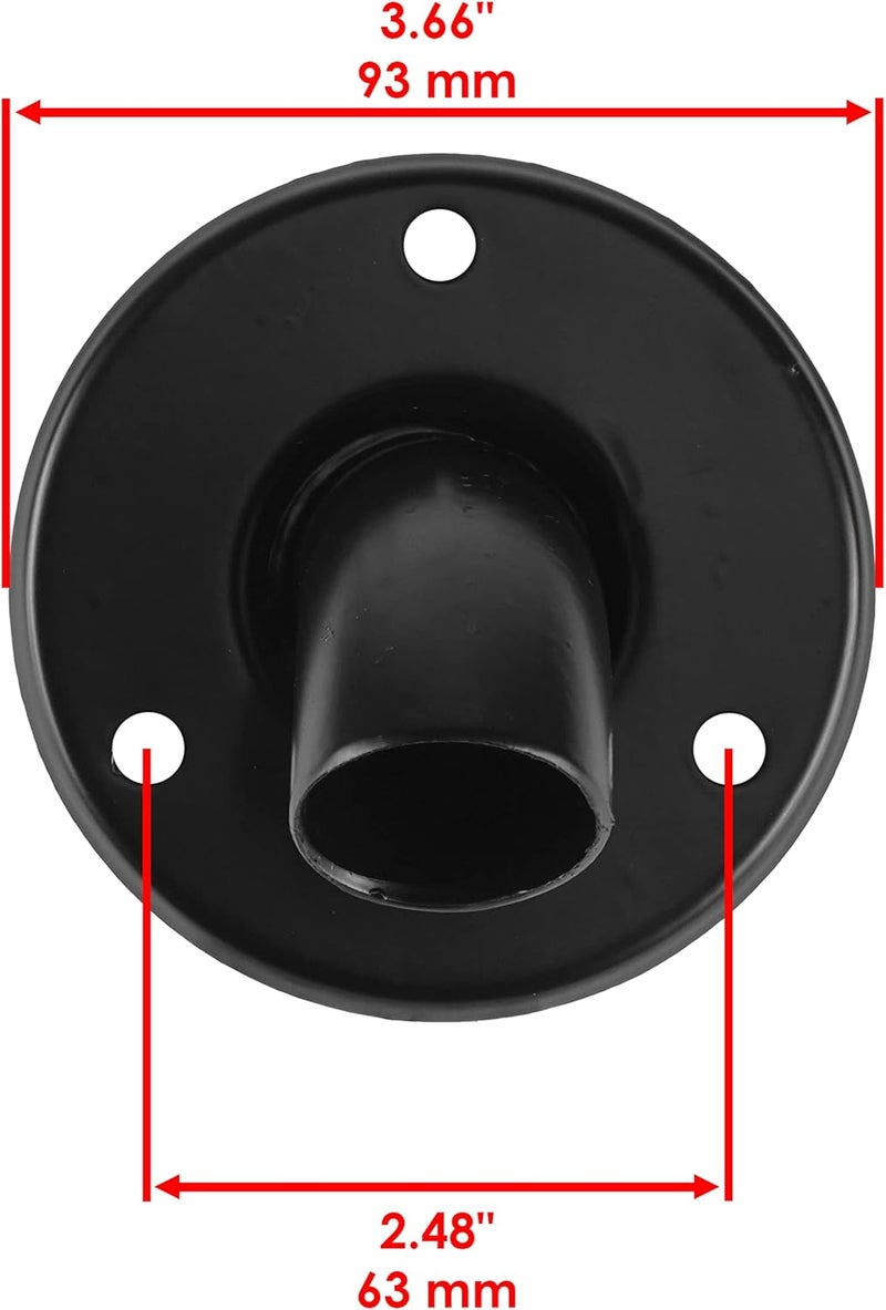 Caltric Pipe Outlet Spark Arrester Compatible with Yamaha Rhino 660 Yxr660F 4Wd 2004-2007 - Image 3