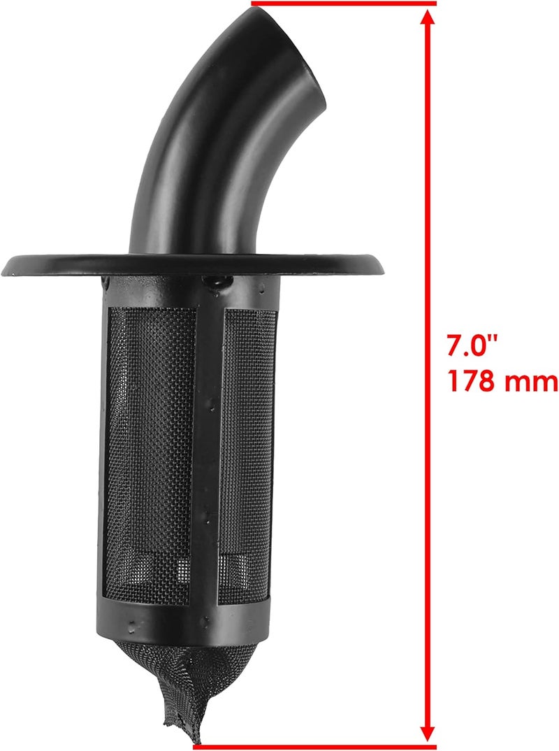Caltric Pipe Outlet Spark Arrester Compatible with Yamaha Rhino 660 Yxr660F 4Wd 2004-2007 - Image 2