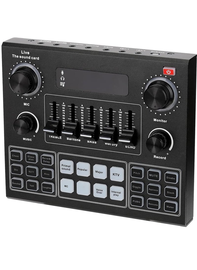 Gravity BM800 Condenser Microphone Set with V9 Sound Card – Professional Audio Recording Kit - Image 3
