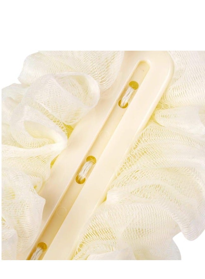 Luxury back loofah with long handle Deep exfoliation and relaxing skin massage Perfect for cleaning the back and reaching difficult areas - Ergonomic and anti-slip design - Suitable for all skin types - Luxurious home bathing experience Multicolour  - Image 4