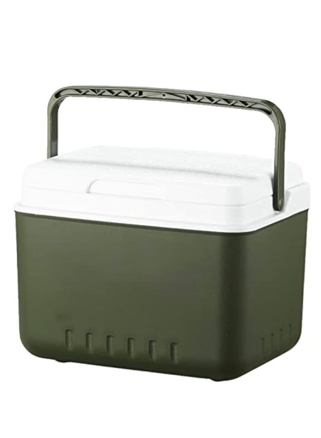 Hard Coolers, High-Capacity Ice Chest, Insulated Portable Cooler, 5.4 QT Compact Ice Coolers, Ice Chest Cooler with Three-Layer Structure, Heavy Duty Ice Box Personal Use for Outdoor Camping  - Image 1
