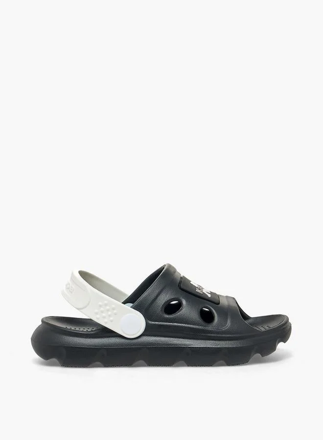 كابا Boys Logo Detail Slides