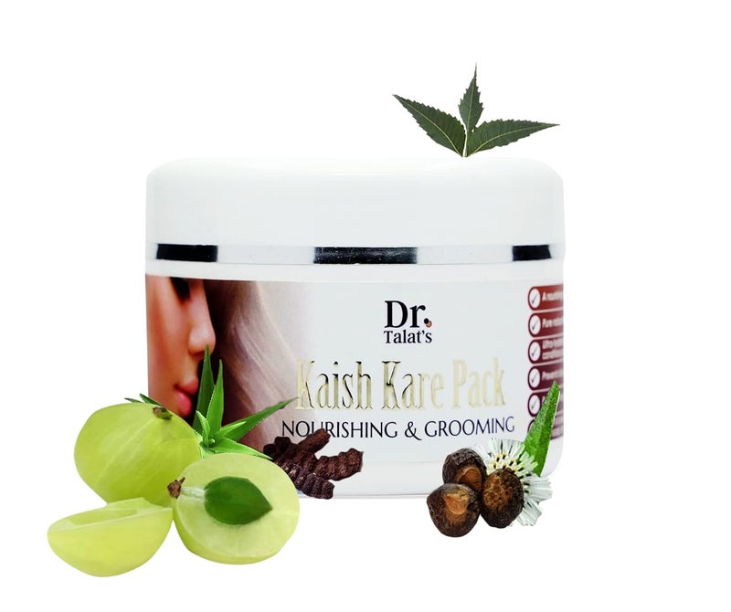 DR. TALAT'S Dr Talats Kaish Kare Hair Pack For Nourishing Grooming 200g - Image 1