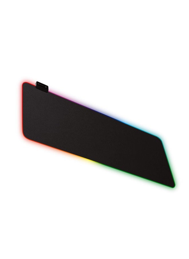 ZEBRONICS - Zebronics Zeb-Blaze XL RGB Gaming Mouse Pad with Micro Weave Texture, 13 RGB Modes, Anti Slip Rubber Base (800x300mm) - Image 1