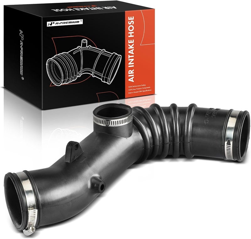 A-Premium Engine Air Intake Hose Tube [fits DOHC, 4Cyl 2.2L, Gas] Compatible with Toyota Camry 1992-1995, Sedan & Coupe & Wagon Only, Replace# 17881-74390,1788174390 - Image 1