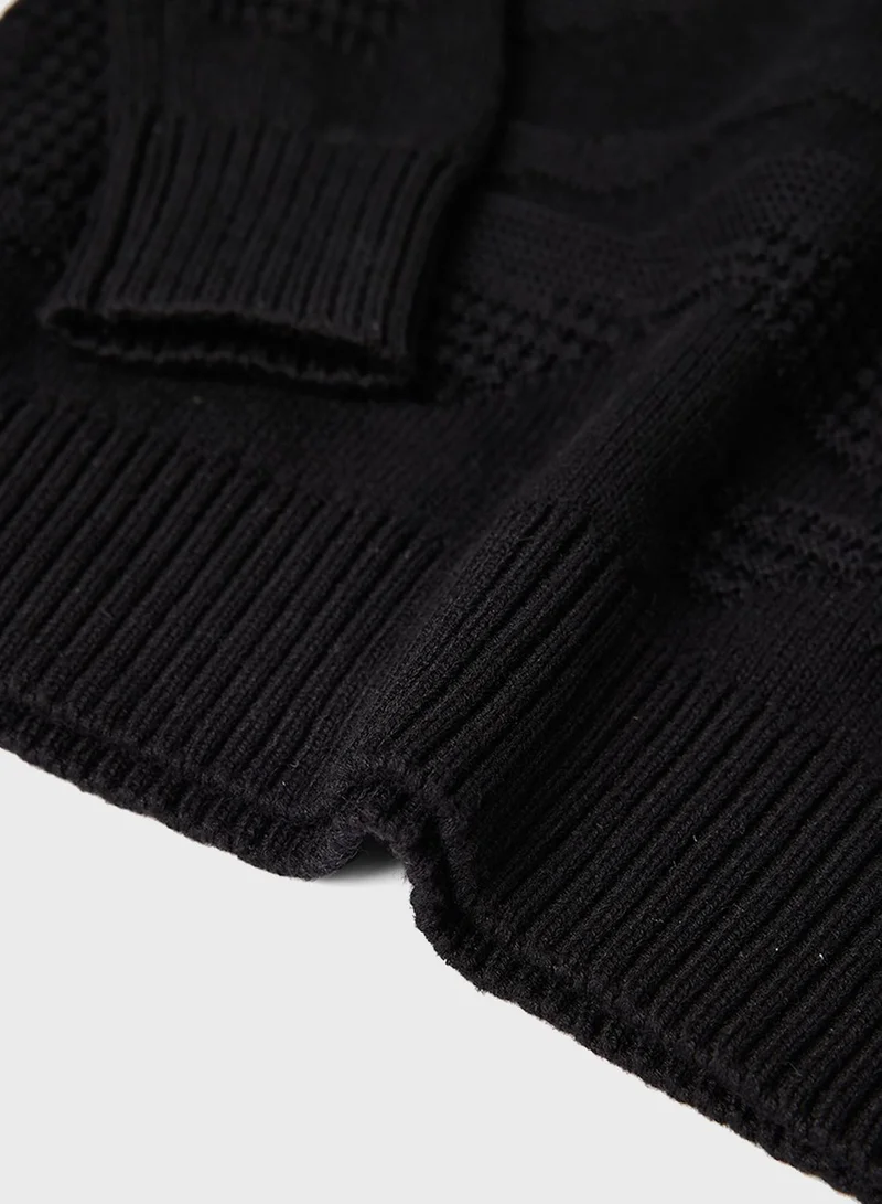Jack & Jones Junior Kids Textured Sweater
