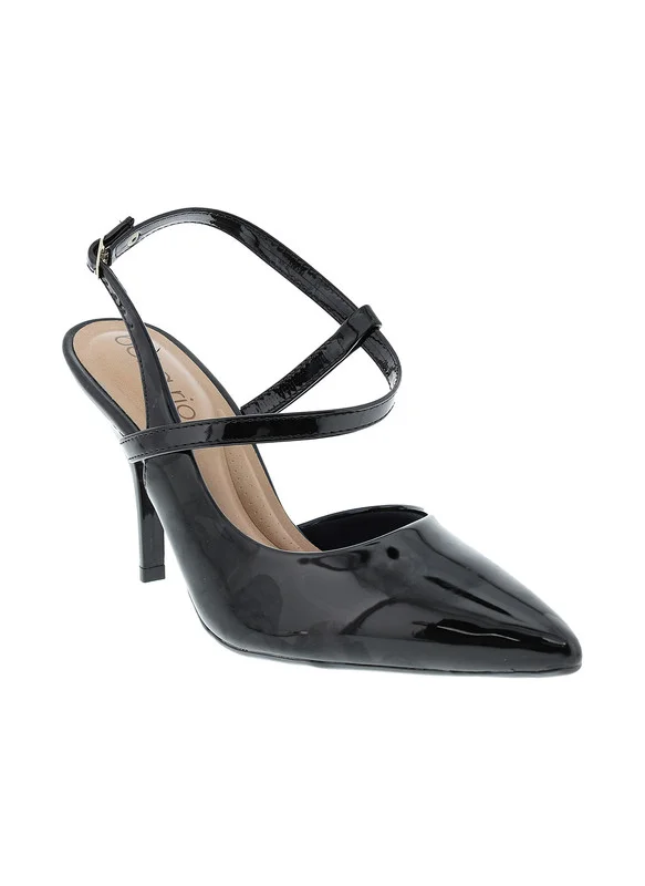 Beira Rio Ladies High Heel Sandals Black | Made In Brazil
