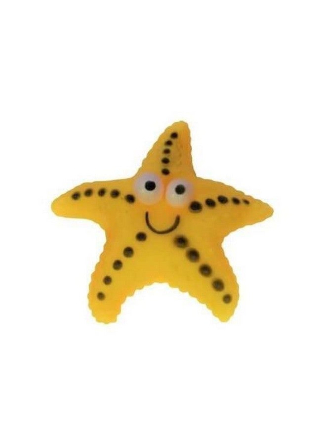 بت مجموعة من 4 ألعاب مطاطية صريرية من اللاتكس الطبيعي مع لعبة حبلية بأربع عقد للجراء من السلالات الصغيرة - حبل، كرة نباح، نجمة، دمبل معقود - Image 3