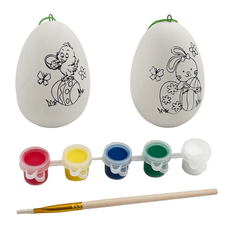 Party Magic Easter Eggs Painting Set – 2-Pack DIY Craft Kit for Kids’ Easter Egg Decorating - Image 2