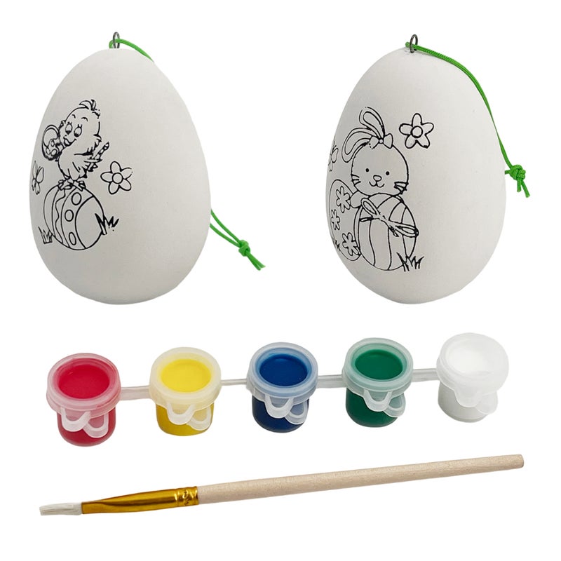 Party Magic Easter Eggs Painting Set – 2-Pack DIY Craft Kit for Kids’ Easter Egg Decorating - Image 3