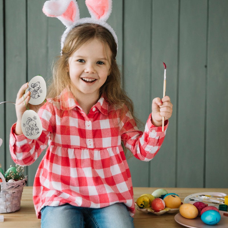 Party Magic Easter Eggs Painting Set – 2-Pack DIY Craft Kit for Kids’ Easter Egg Decorating - Image 4