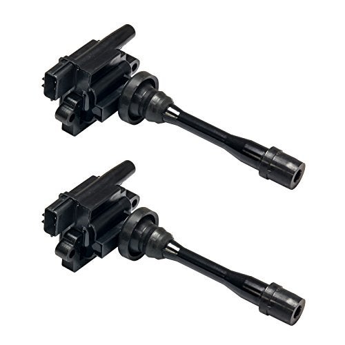 MAS Set of 2 Ignition Coils Pack Compatible with Dodge Stratus Chrysler Sebring Mitsubishi Eclipse Galant Lancer Mirage Outlander Replacement for UF295 C1257 UF141 - Image 1
