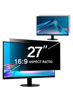 27 Inch Computer Privacy Screen Filter For 16:9 Widescreen Monitor Privacy And Anti Glare Protector Filter For 27 Inch