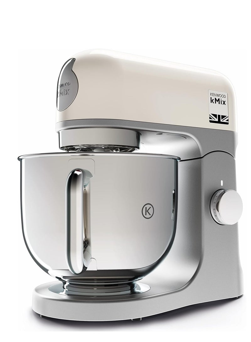 KENWOOD Stand Mixer PREMIUM Kitchen Machine kMix 5L Stainless Steel Bowl, K-Beater, Whisk, Dough Hook, Splashguard, Spatula, Unique Fold Function, Smart Speed Control 1000 W KMX750CR / KMX750ACR CREAM - Image 2