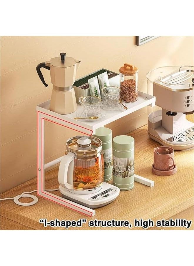 Beauenty - Coffee Maker Rack, Spice Rack, Kitchen Appliance Storage, Kitchen Rack, Kitchen Gadgets and Kitchen Organization, Rack for Rice Cooker, Air Fryer, Stand Mixer, and Blender, with Enough Height - Image 1