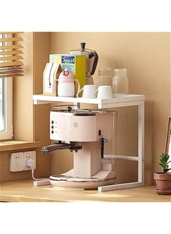 Coffee Maker Rack, Spice Rack, Kitchen Appliance Storage, Kitchen Rack, Kitchen Gadgets and Kitchen Organization, Rack for Rice Cooker, Air Fryer, Stand Mixer, and Blender, with Enough Height