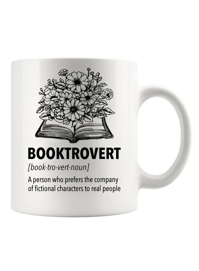 Panvola Booktrovert Book Lover Gifts Definition Mug Book Readers Gifts For Women Men Sister Girlfriend Wife From Husband Boyfriend Dad Mom Funny Ceramic Mug Novelty Drinkware 11oz White - Image 1