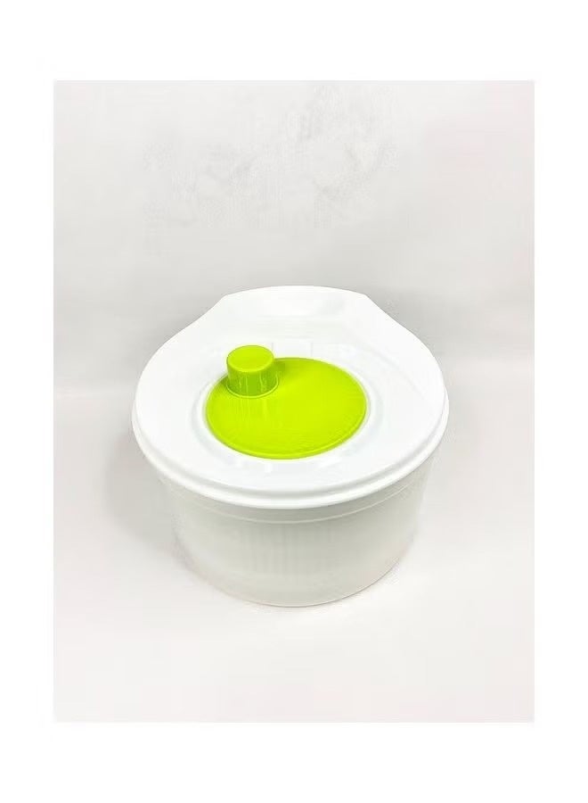 مصفاة سلطة أخضر/أبيض 22x22x13 سم - Image 4