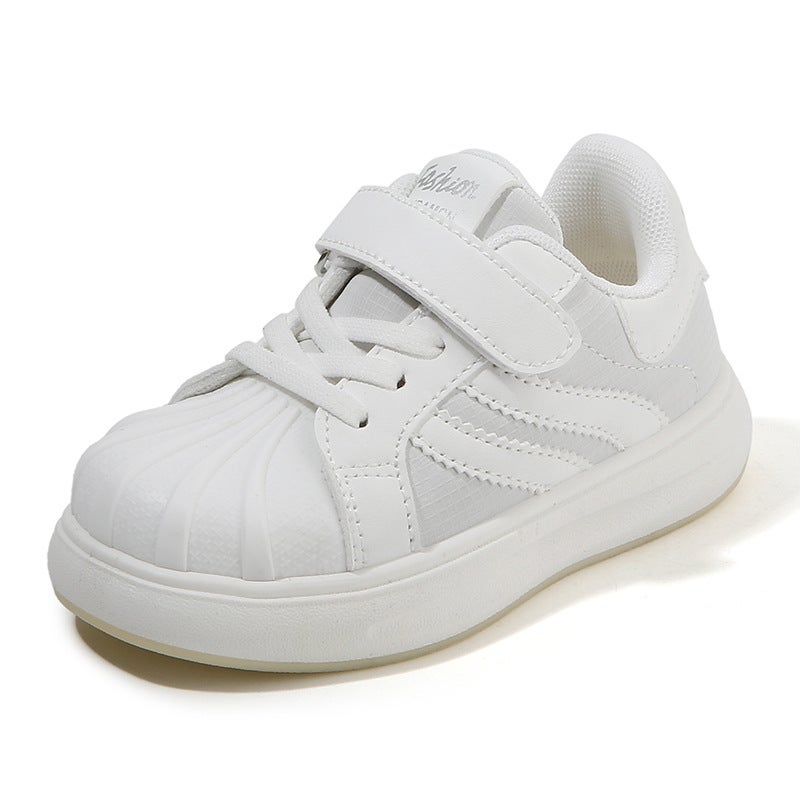 Mesh Sneakers Lightweight Flexible Sole Walking Shoes For Kids Indoor And Outdoor Activities - Image 1