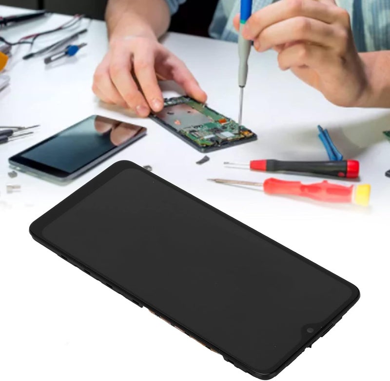 يمنع تلف النقل بديل شاشة لمس LCD من Haofy لـ A32 SM A325F، وحدة شاشة هاتف لمستخدمي A325U فرز وشحن البضائع من مستودعات متعددة تصميم مدمج مطور صلب ومقاوم للتشوه منزلي وصناعي خفيف تغليف قبل التخزين - Image 4