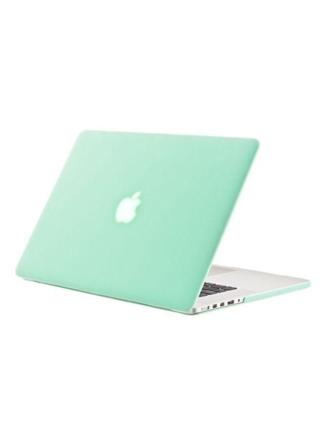 NIBEMINENT Matte Surface Rubberized Hard Case Cover For Macbook Air 13 Inch Green  - Image 1