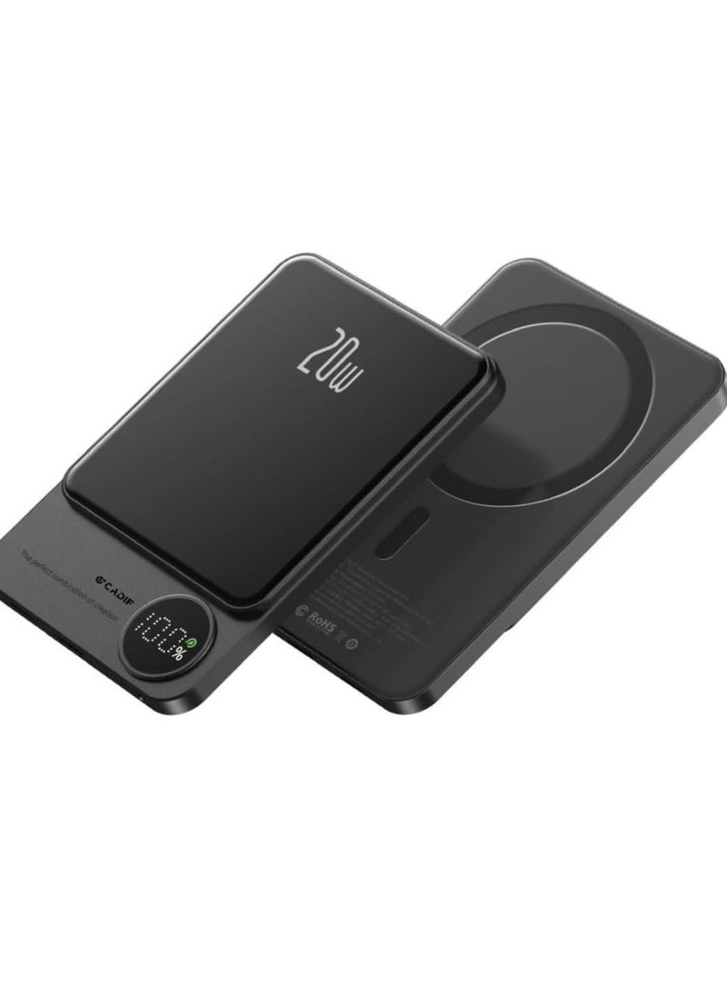 ليكترونيكس بنك طاقة صغير لاسلكي مغناطيسي من LECTRONICS  - Image 2