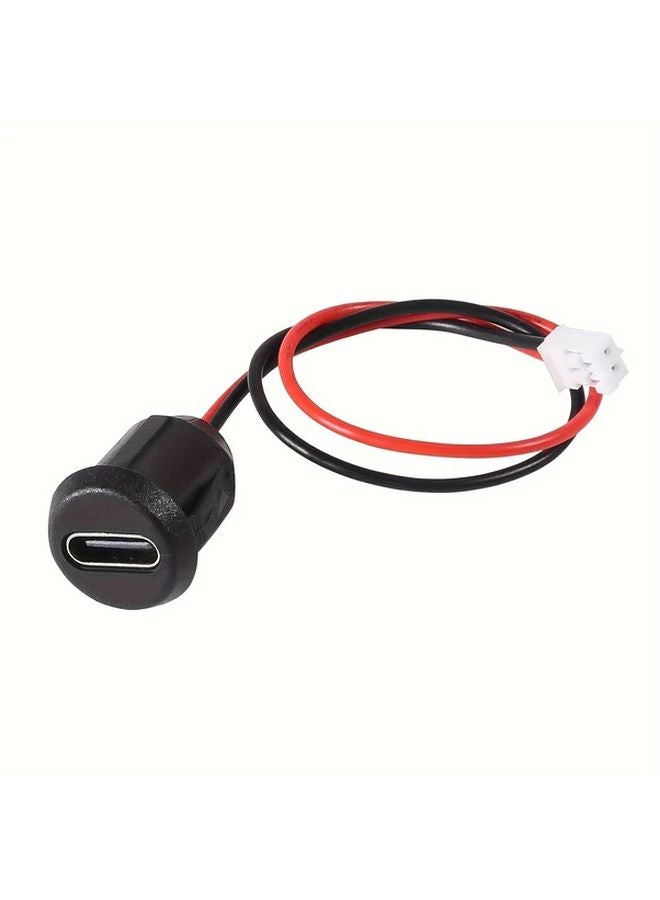 15 Pack Black USB C Female Connector Blocks 2 Pin Direct Press Fit 3A High Current - Image 5