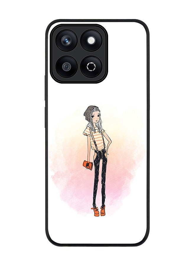 Stylizedd For Honor X7c 4G Case,Slim fit Camera Protection, Shockproof Thin Phone cover  - Hipster Chic  - Image 1