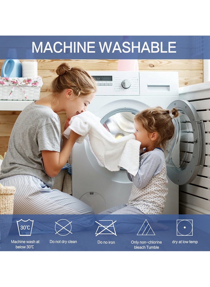 Premium 100% Waterproof Mattress Protector - Pad Cover Breathable, and Hypoallergenic Ultra Soft Fitted Bed Protector, Gray, King Size (180x200 +30cm) - Image 4