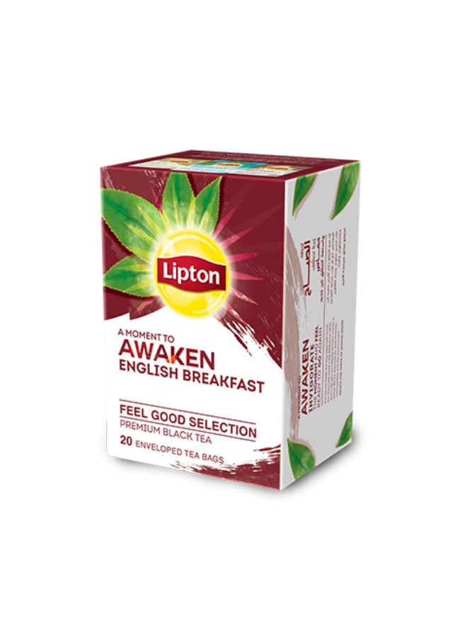 Lipton English Breakfast Fenix Tea Bag - Pack Of 20 